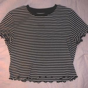 Stripe green t shirt